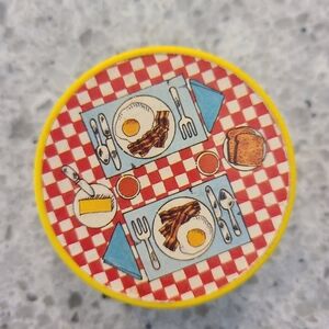 Vintage 1984 Playskool Breakfast Table 123 Sesame Street Playset Replacement